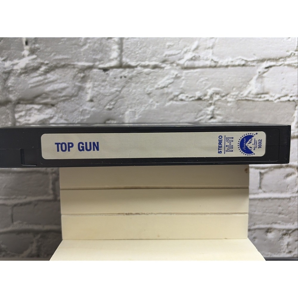 Top Gun VHS 1987 Paramount 75th‎ Anniversary Tom Cruise 1692 Action Movie - Picture 7 of 13